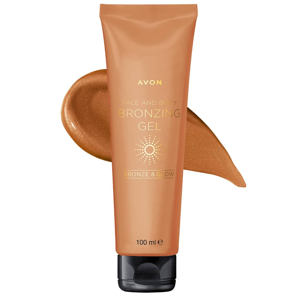 Gel Bronzeador Avon Rosto E Corpo Bronze & Glow 100g | Shopee Brasil