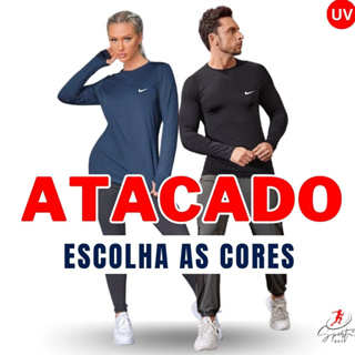 Promoção kit 15 Camisetas Camisa Proteção Contra o Sol Segunda Pele Atacado
