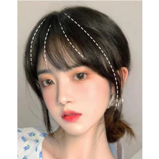 Franja Aplique Tic Tac Fibra Japonesa Preta