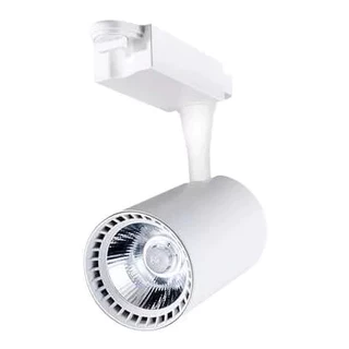 Spot Led Branco Frio 7w/10w/15w/20w/30w Preto/Branco 6000k-6500k Para Trilho Eletrificado Bivolt Não acompanha Trilho