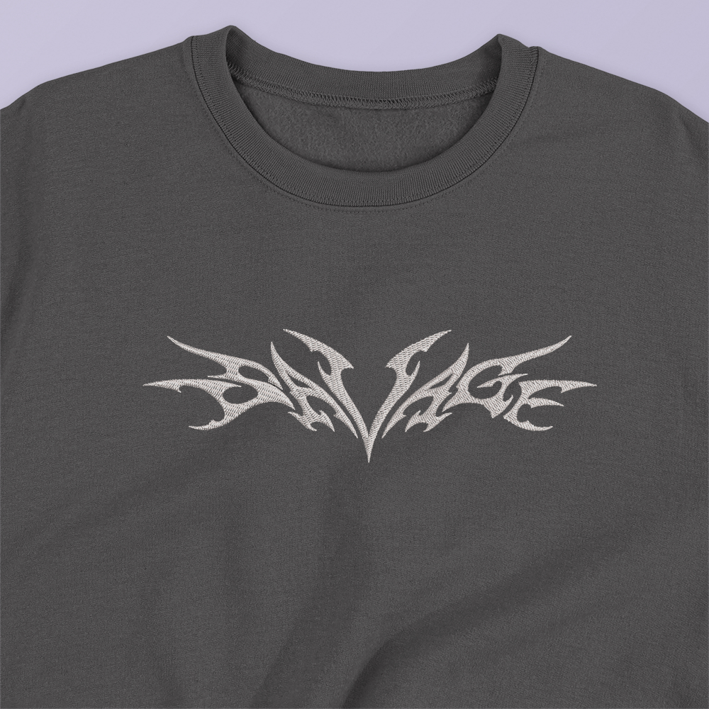 camiseta e moletom bordado - savage