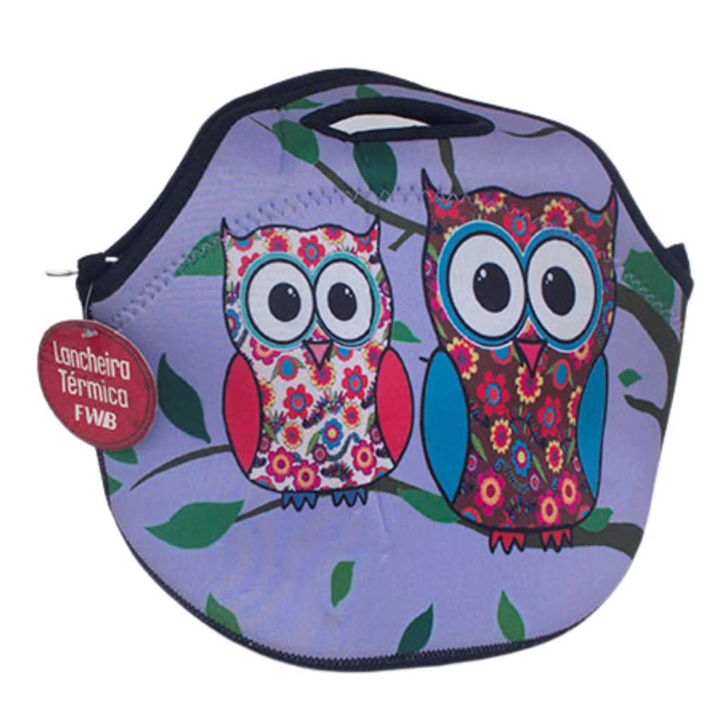 Lancheira Térmica Corujinha
