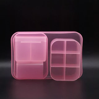 Kit Organizador Com 5 Peças Multiuso Cosmético Manicure