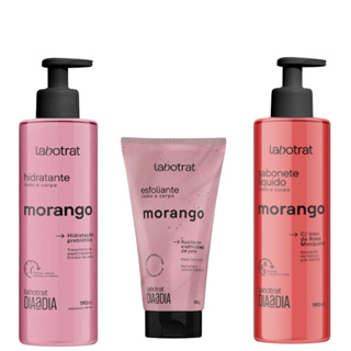 Kit Dia a Dia Cuidados Diários Rosto e Corpo Esfoliante, Hidratante e Sabonete Labotrat