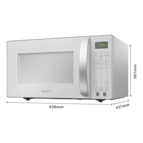 Microondas 32 Litros Gourmet 54x43x30cm 127v Consul