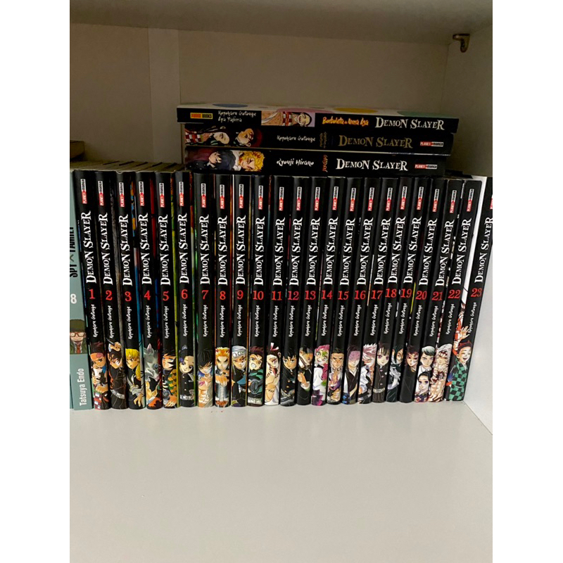 Demon Slayer Mangá Vol. 1 Ao 23 + 5 Volumes Extras - Kimetsu No Yaiba  Coleção Completa Em Português em Promoção na Americanas