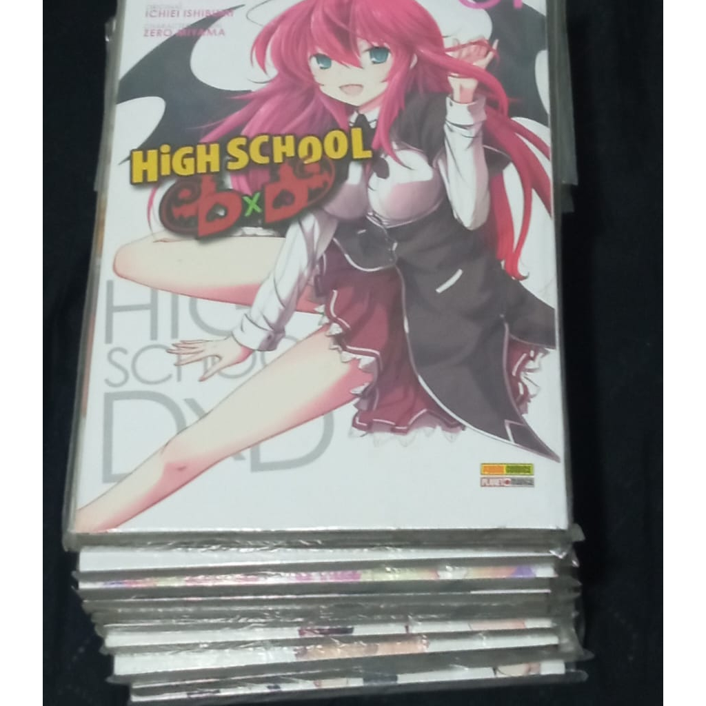High School Dxd - Mangá - Coleção Completa Vol. 1 ao 11 - Escorrega o Preço