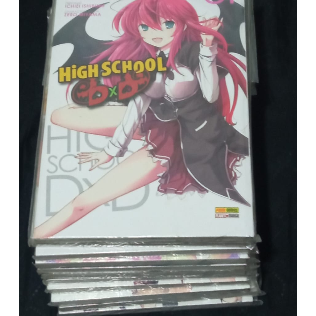 Mangá High School DxD - 1 ao 8 - Panini