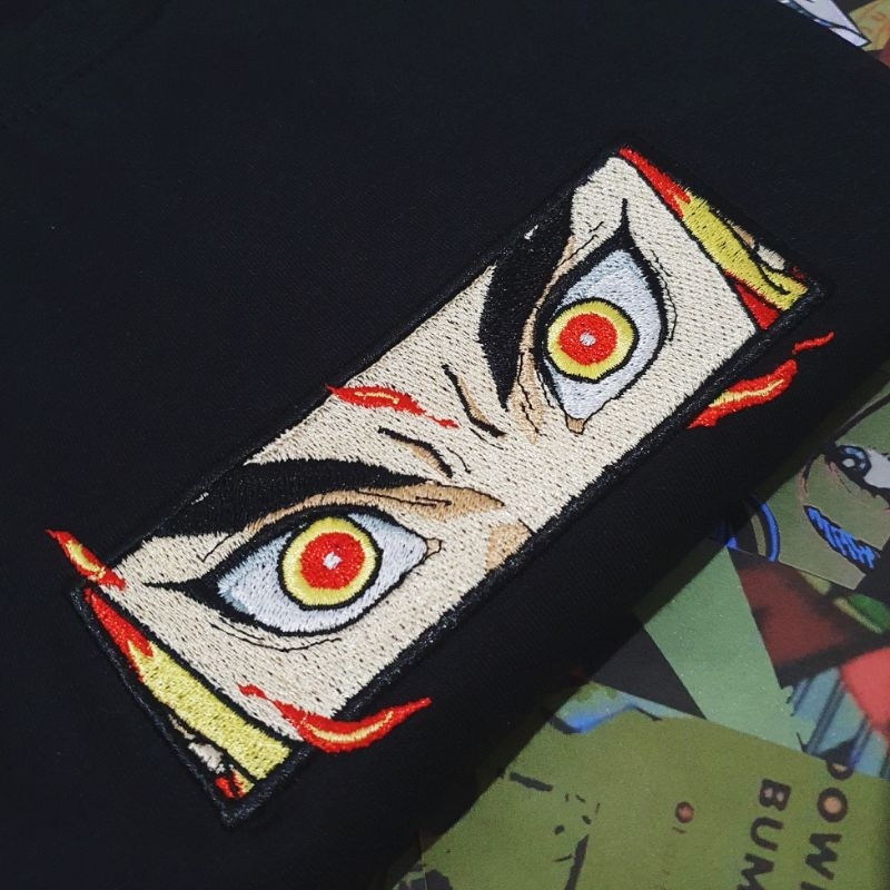Camiseta Flame Hashira Kyojuro Rengoku Fogo Demon Slayer