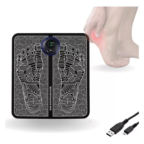 Tapete Massageador Elétrico Digital Premium – Relaxamento Profundo ...