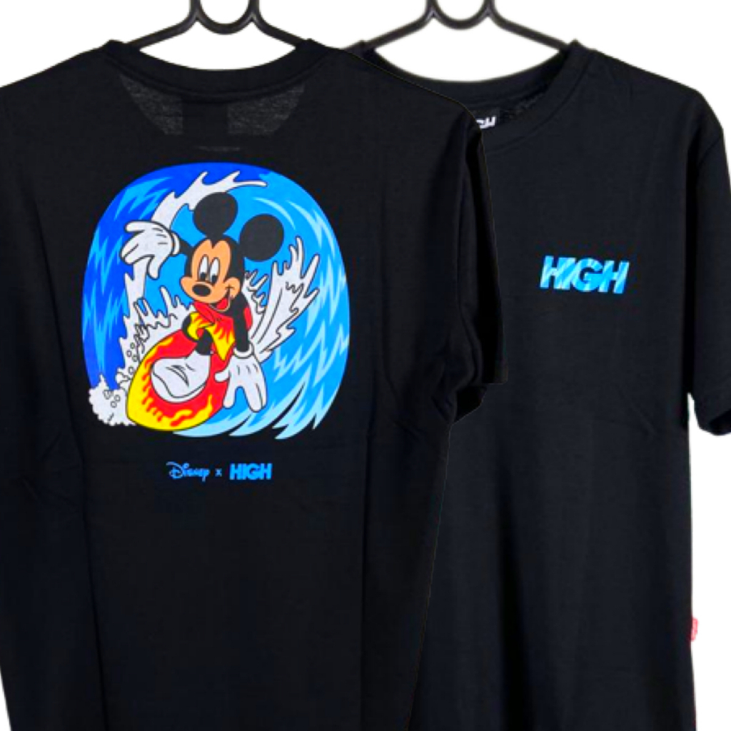 Camiseta High Disney Mickey Tee Aloha Lançamento 2023 - 100% algodão