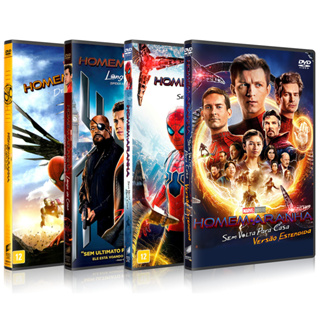 Dvd Homem Aranha Ação Sem Limites Série Completa Dublado