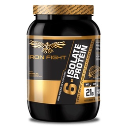 Whey 6 – Isolate Protein – Iron Fight – 907g BAUNILHA – BLACK FRIDAY TEMPO LIMITADO !!!