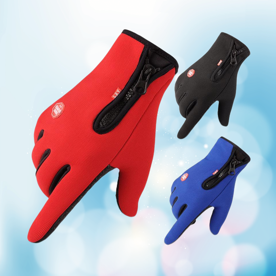 Luvas Térmicas Unissex Touch Screen - Aquece as Mãos / Compatível com Tela Sensível ao Toque / Para Ciclismo e Esportes em Geral