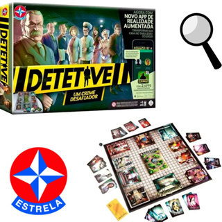 Kit Jogo Da Vida + Detetive Jogos De Tabuleiro Estrela na