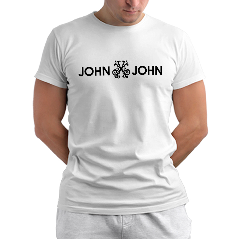 Camiseta John John Marmorizada  Camiseta Feminina John John Usado