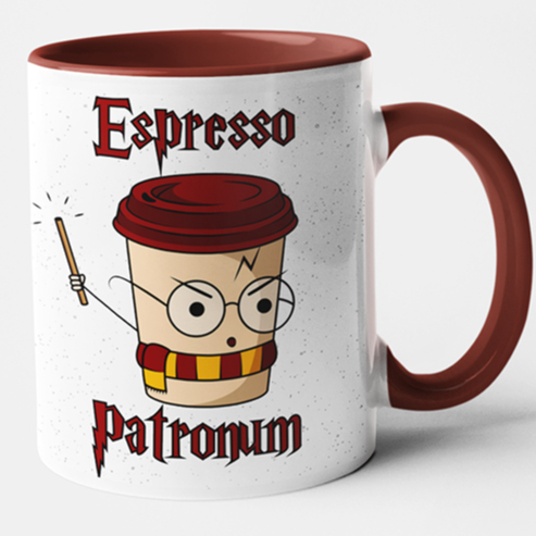 Caneca Feitiços Harry Potter HP Potterhead ID0042