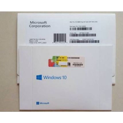 Licença Selo Windows 10 Pro Em Box Lacrado c\ Nota Fiscal