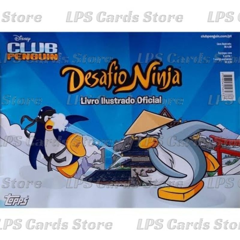 Club Penguin Card-Jitsu Water Series 4 Booster Pack