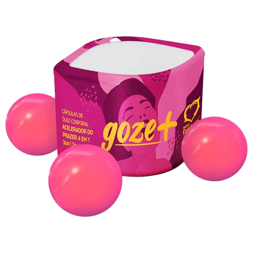 Bolinha Lubrificante Excitante Goze Sexy Fantasy Sexy Shop Shopee Brasil