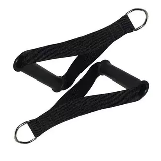 Puxador Cross Over Nylon Para Musculação Lerok - Par 2 Peças