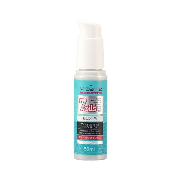 ELIXIR SEVEN OILS 50ML - REPARAÇÃO EXTREMA (UMECTAÇÃO, CRONOGRAMA CAPILAR)
