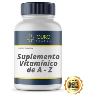 Vitaminas de A a Z 60 ou 120 cápsulas