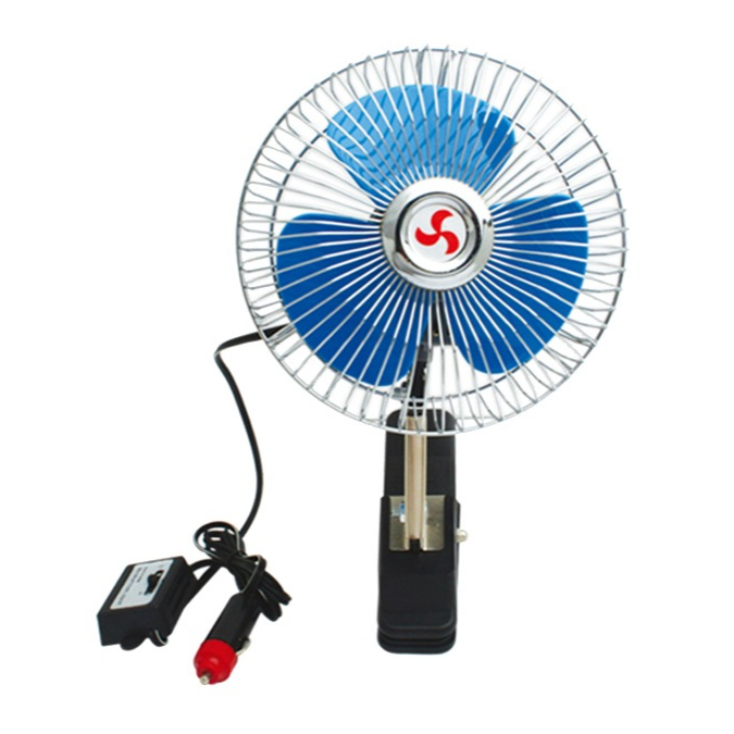 Mini Ventilador Automotivo Com Base 12V 1 Velocidade Envio Rápido!
