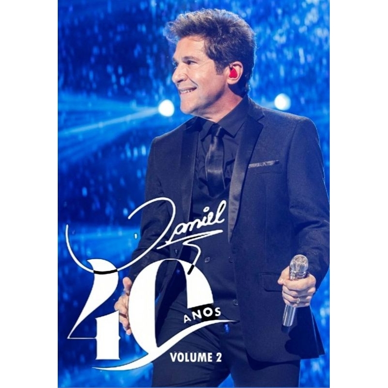 Dvd Daniel 40 Anos Ao Vivo + Convidados Volume 2 | Shopee Brasil