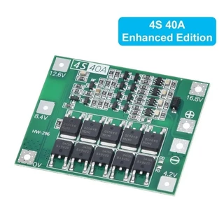 BMS 4S 40A 14.8v para células de litio e baterias 18650 versão Balanceada