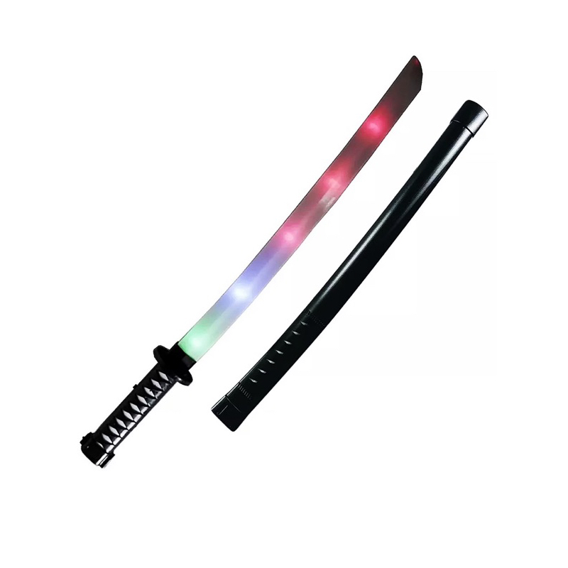 Espada katana brinquedo infantil de ninja e samurai c/som e c/luz