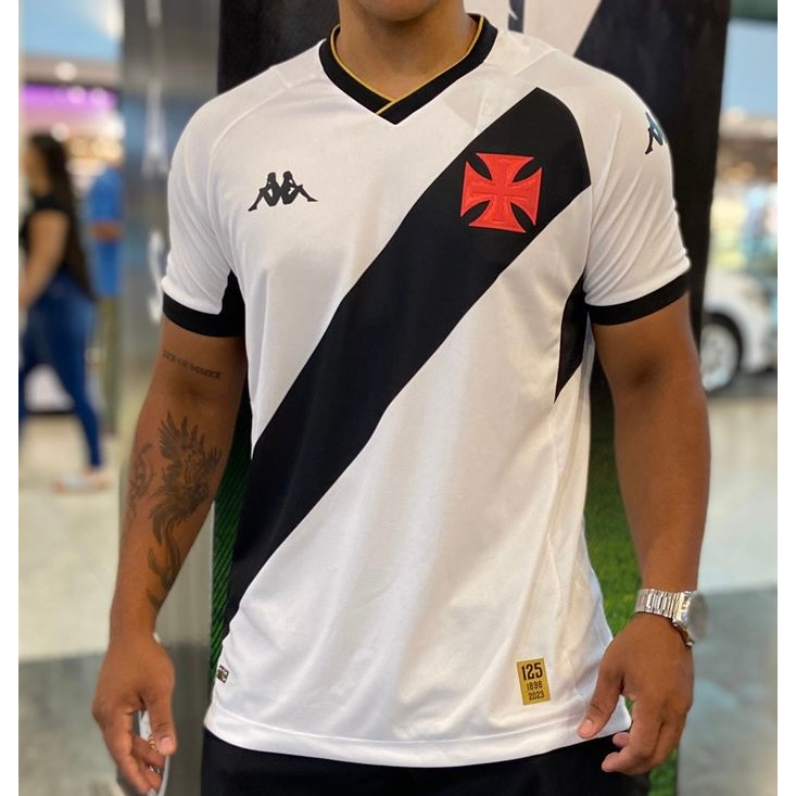 Camisa Vasco LGBTQIA+ Feminina Kappa 2023