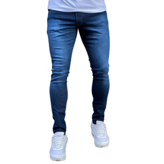 Calça Jeans Masculinas Skinny Básica Casual Super Tendência