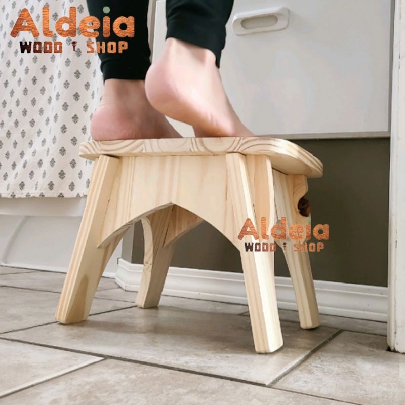 Banco Banquinho Madeira Pinus Banco Pequeno