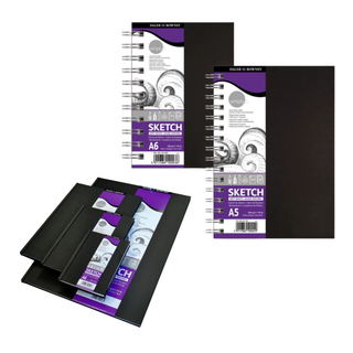 Bloco Sketchbook A4 A5 A6 DALER ROWNEY Simply - ESCOLHA O MODELO