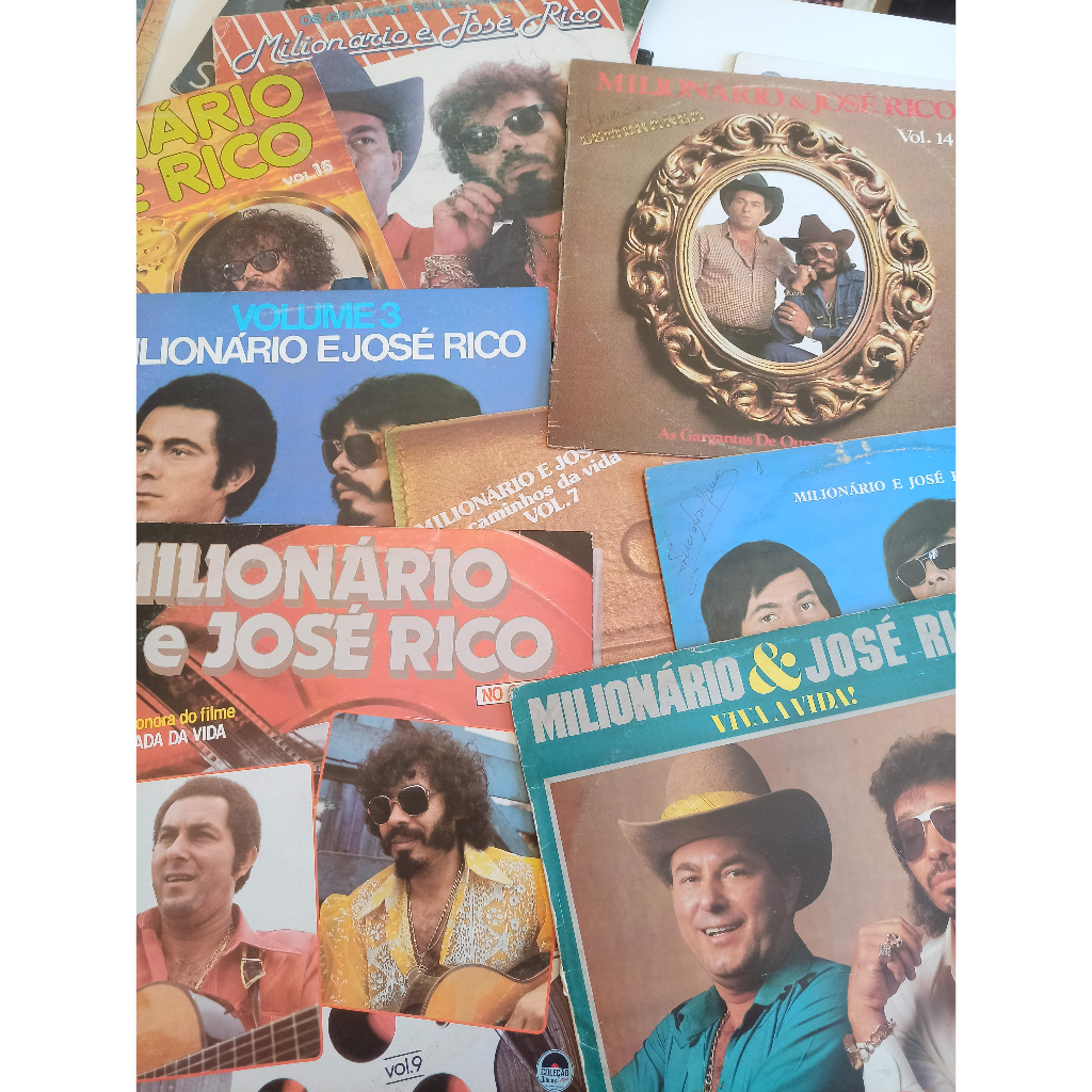 PROMOÇÃO: LP Milionário e José Rico Disco Vinil Sertanejo | Shopee Brasil