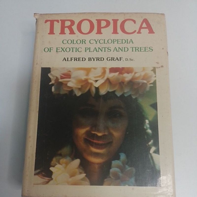 Livro TROPICA color cyclopedia of exótic plants trees L7616