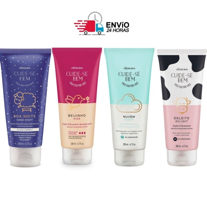 Creme Hidratante Corporal Cuide-se Bem O Boticário 200ml | Shopee Brasil