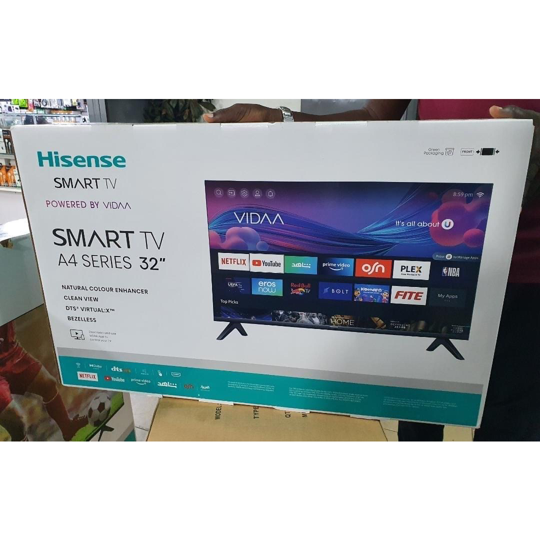 Smart TV Hisense A4 Series 32A45GV LCD Vidaa HD 32" 120V Shopee Brasil