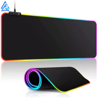 Mouse Pad Gamer Grande Speed Borda Led 7 Cores Rgb Impermeável 300mm X 800mm em Oferta na Shopee