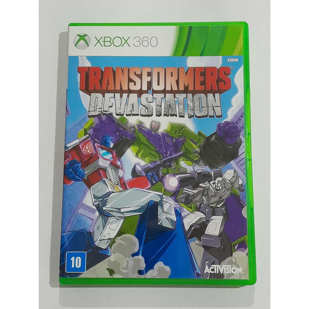 Transformers Devastation p/ Xbox 360 Original Shopee Brasil