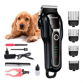 Máquina Para Tosar Cachorro Profissional Pet De Corte Cabelo kemei km 1991 Aparador de pelos de Cachorro