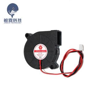 Fan 5015 24v Turbina rolamento 50x50x15mm para impressora 3D ender 3 ou similares