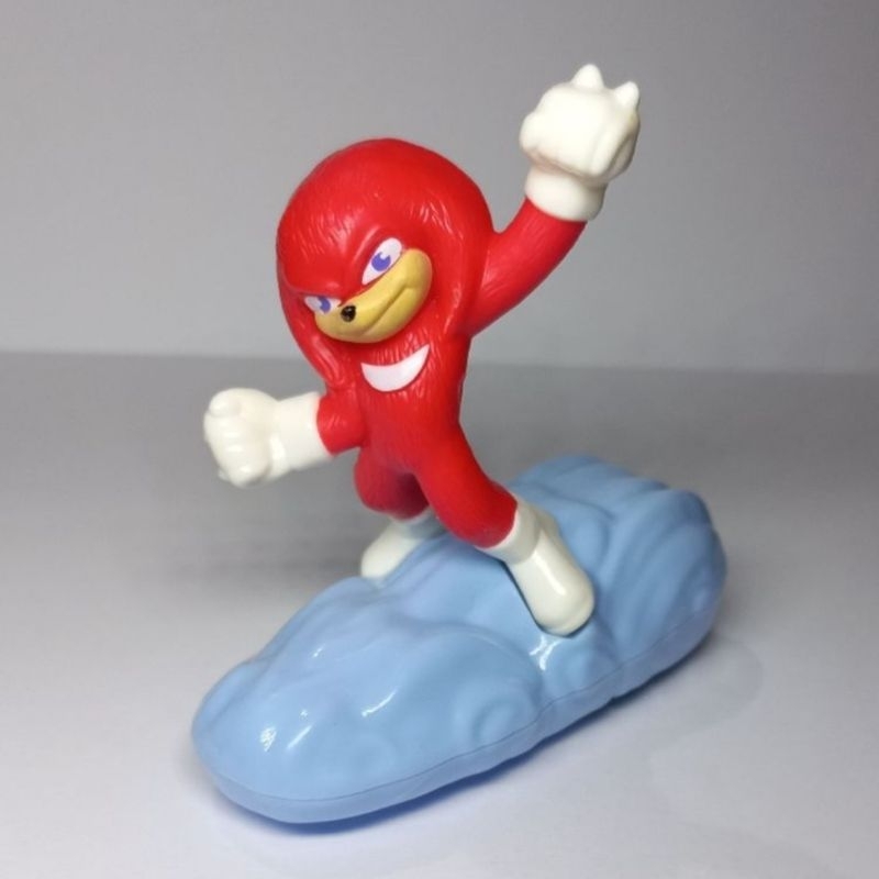 Boneco Knuckles Sonic 2 Mc Donalds Lanchefeliz Brinquedo 7