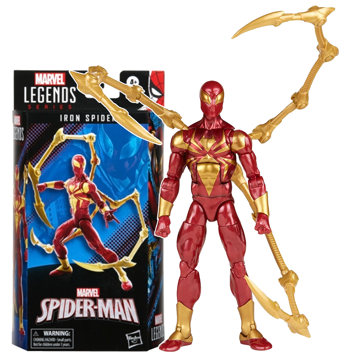 BONECO HOMEM ARANHA DE FERRO MARVEL LEGENDS HASBRO | Shopee Brasil