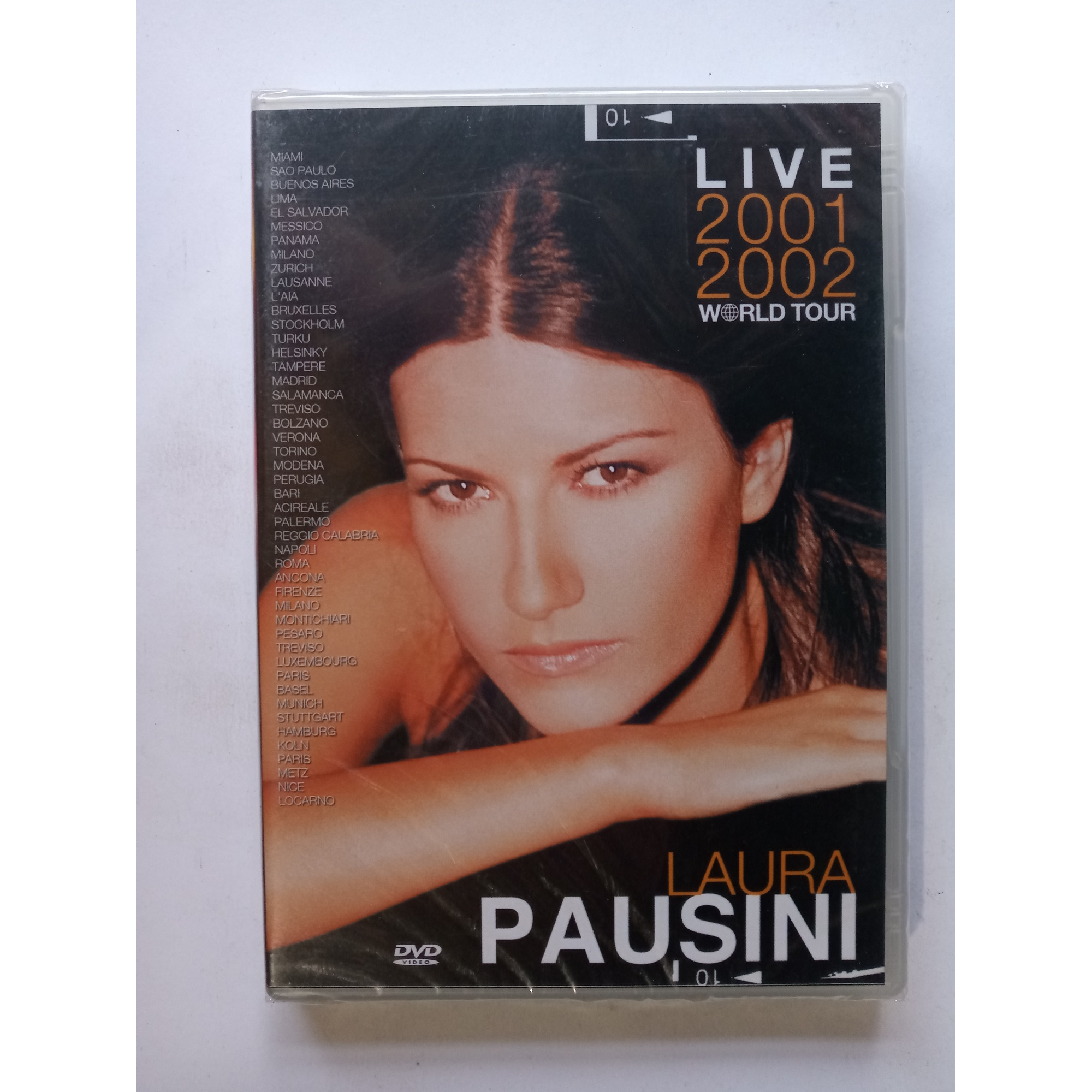 Dvd Laura Pausini Live 2001 2002 World Tour Lacrado Shopee Brasil