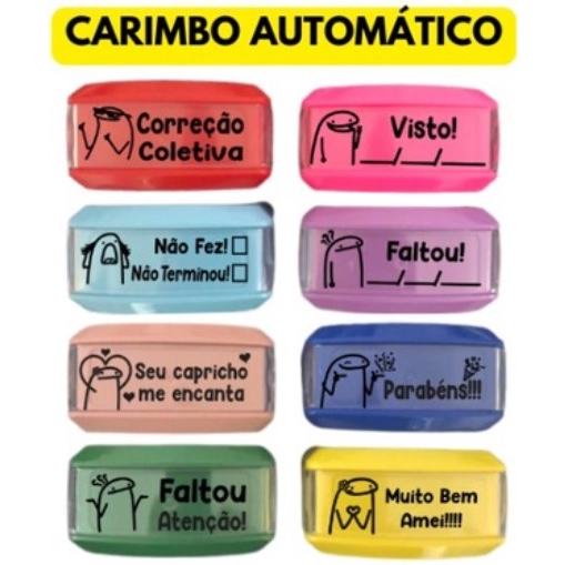 Kit Cole O Completa Carimbos Pedag Gicos Flork Autom Ticos Shopee Brasil