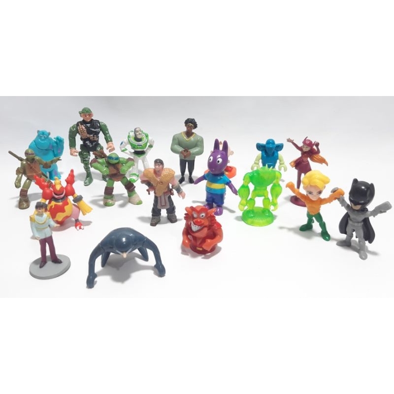 Brinquedo Antigo Bonecos Pokémon Miniaturas Lote