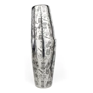 Coqueteleira De Boston Tiki Inox 840/540 Ml