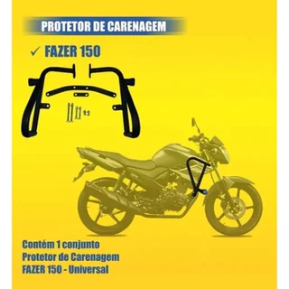 Protetor de Carenagem Fazer 150 (14/23)/ Factor 125i/Factor 150 (16/23) - com Slider